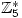\mathbb{Z}^*_5